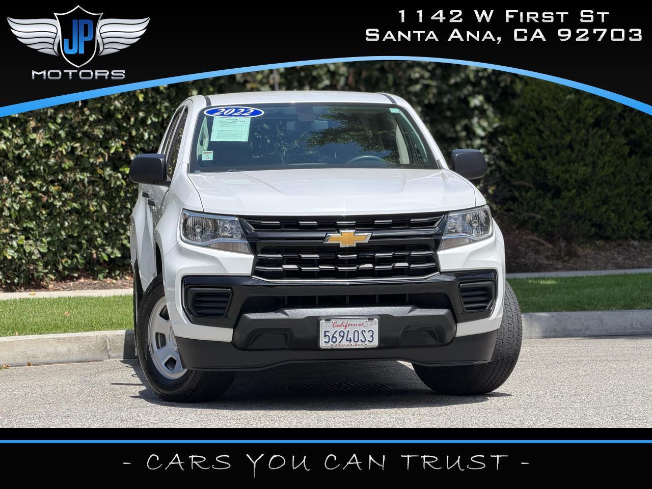 2022 Chevrolet Colorado 2WD Crew Cab 128" Work Truck