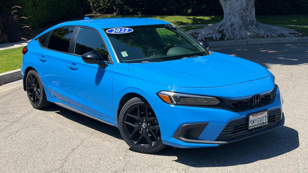 Honda Civic Hatchback Sport Manual 2022