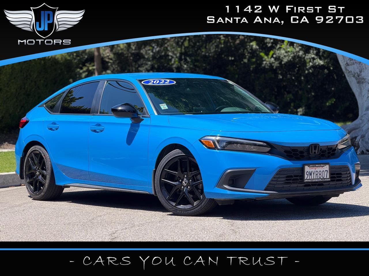 2022 Honda Civic Hatchback Sport Manual
