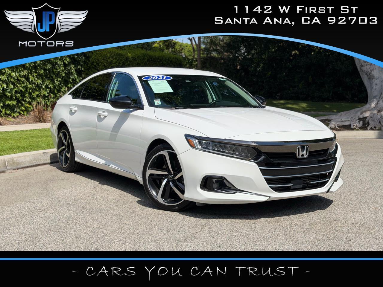 Honda Accord Sedan Sport SE 1.5T CVT 2021
