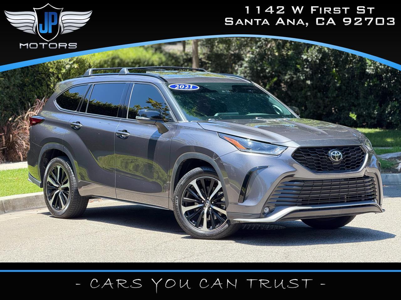 2021 Toyota Highlander XSE AWD (Natl)