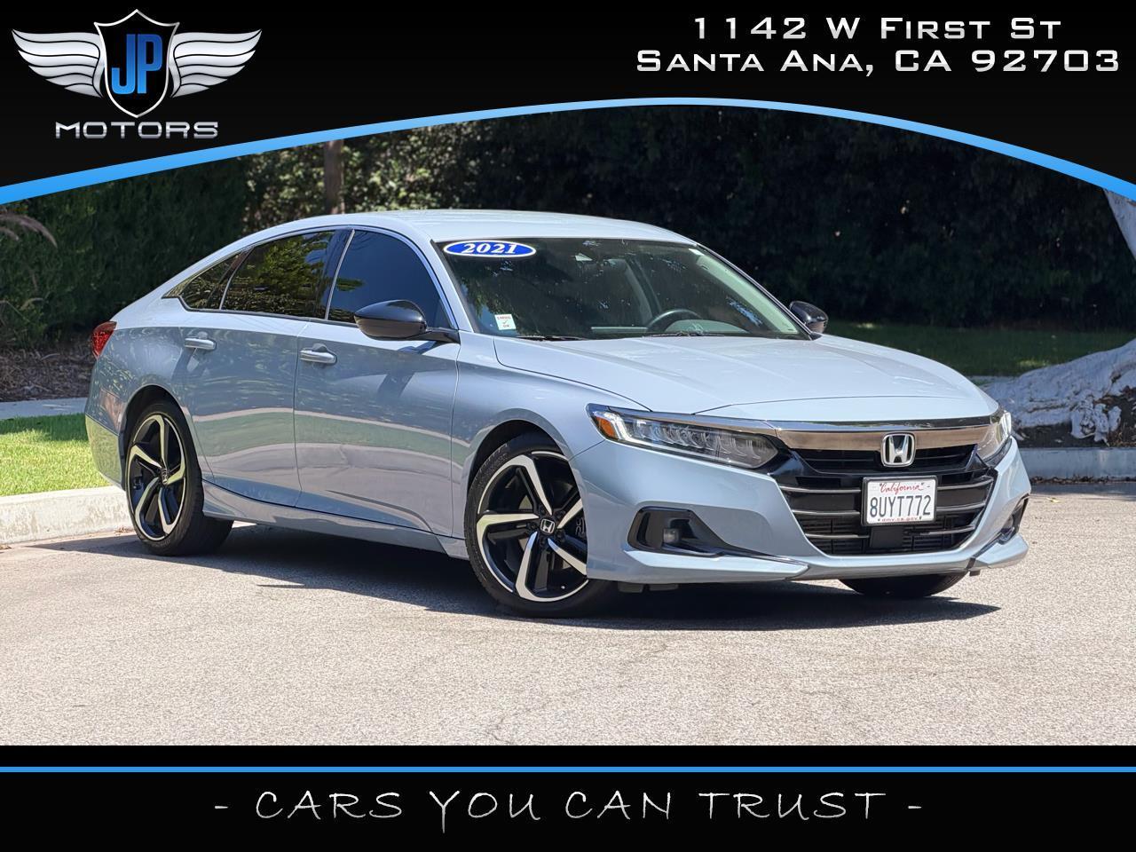 2021 Honda Accord Sedan Sport SE 1.5T CVT