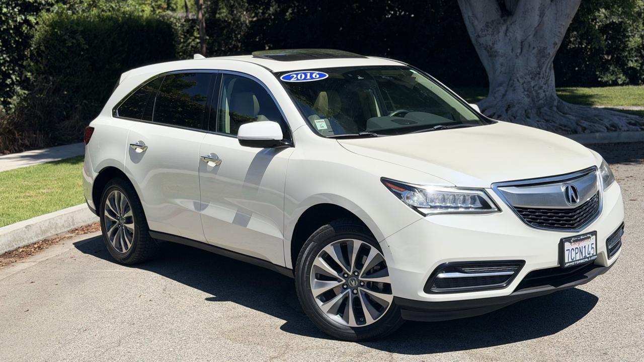 Acura MDX FWD 4dr w/Tech/AcuraWatch Plus 2016