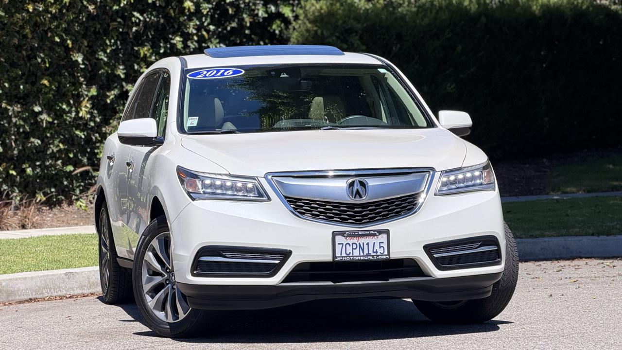 Acura MDX FWD 4dr w/Tech/AcuraWatch Plus 2016