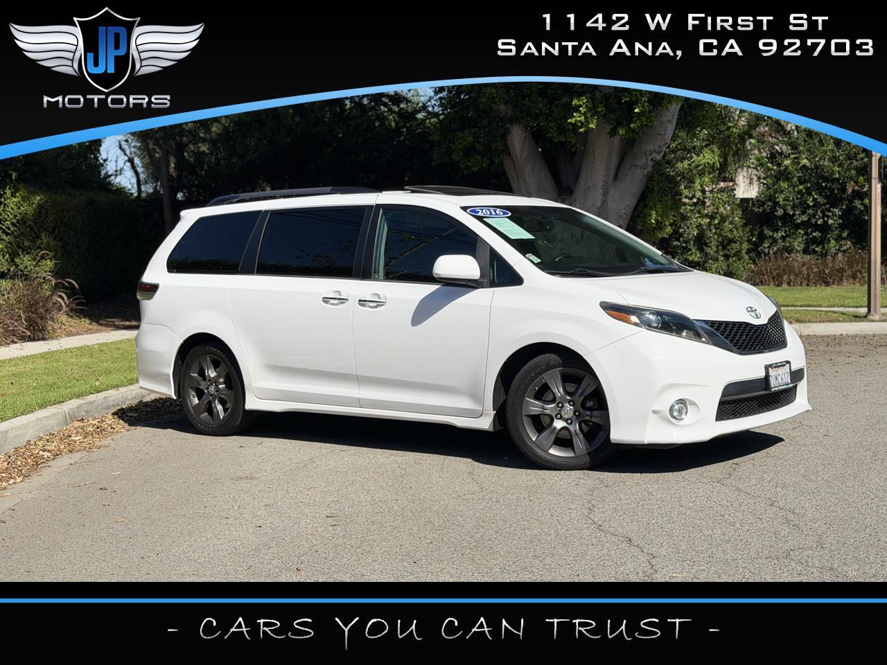 2016 Toyota Sienna 5dr 8-Pass Van SE FWD (Natl)