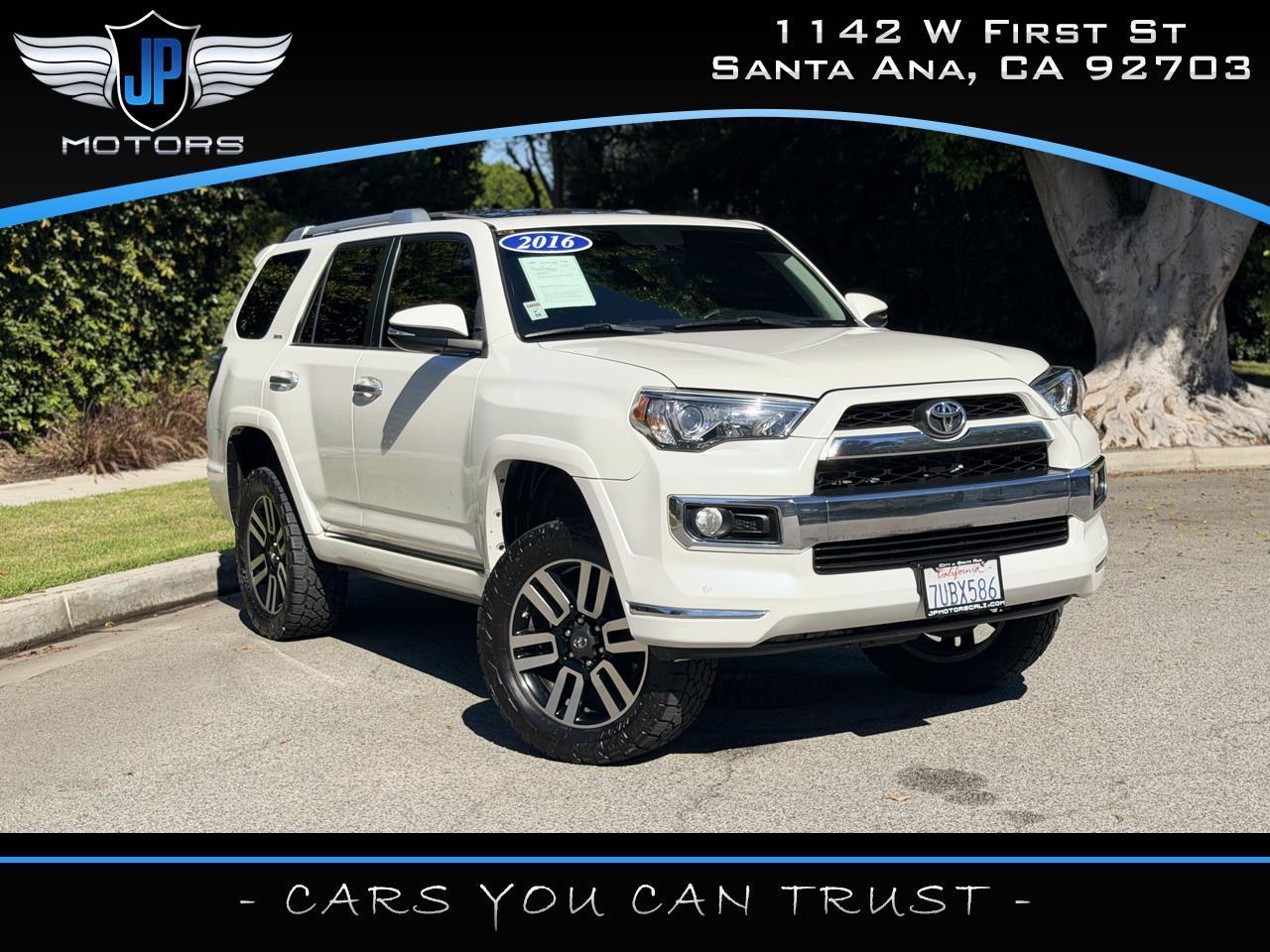 2016 Toyota 4Runner 4WD 4dr V6 Limited (Natl)