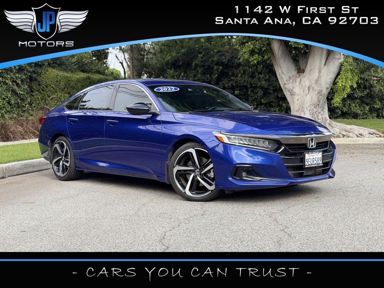 Honda Accord Sedan Sport 1.5T CVT 2022
