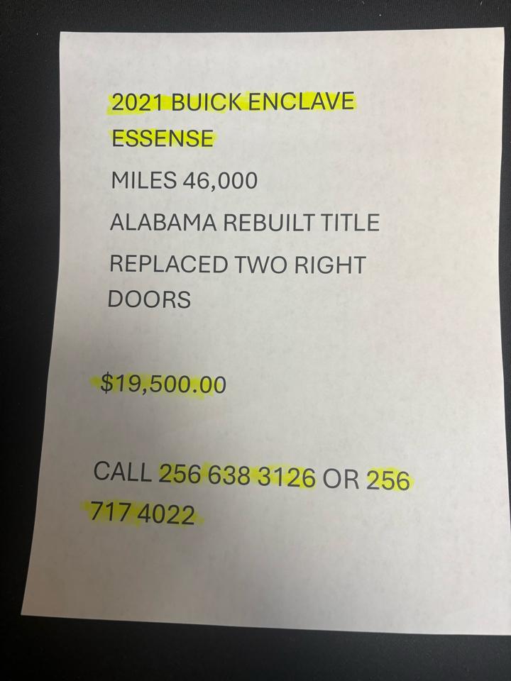 Buick Enclave Essence FWD 2021