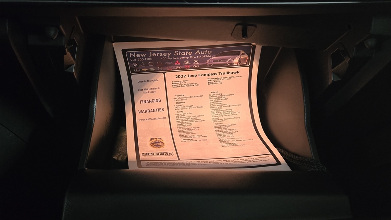 Jeep Compass Trailhawk 4WD 2022 Jeep Compass Trailhawk 4WD 2022