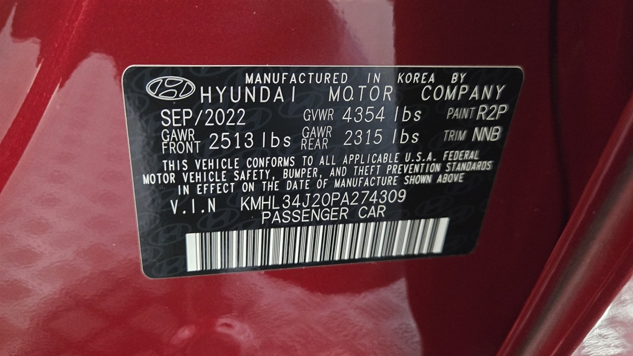 Hyundai Sonata Limited 2023 Hyundai Sonata Limited 2023
