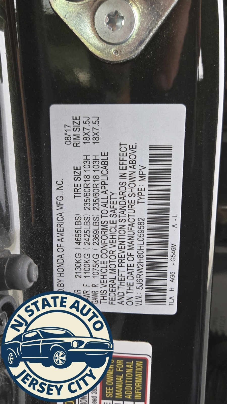 Honda CR-V EX-L AWD 2017 Honda CR-V EX-L AWD 2017