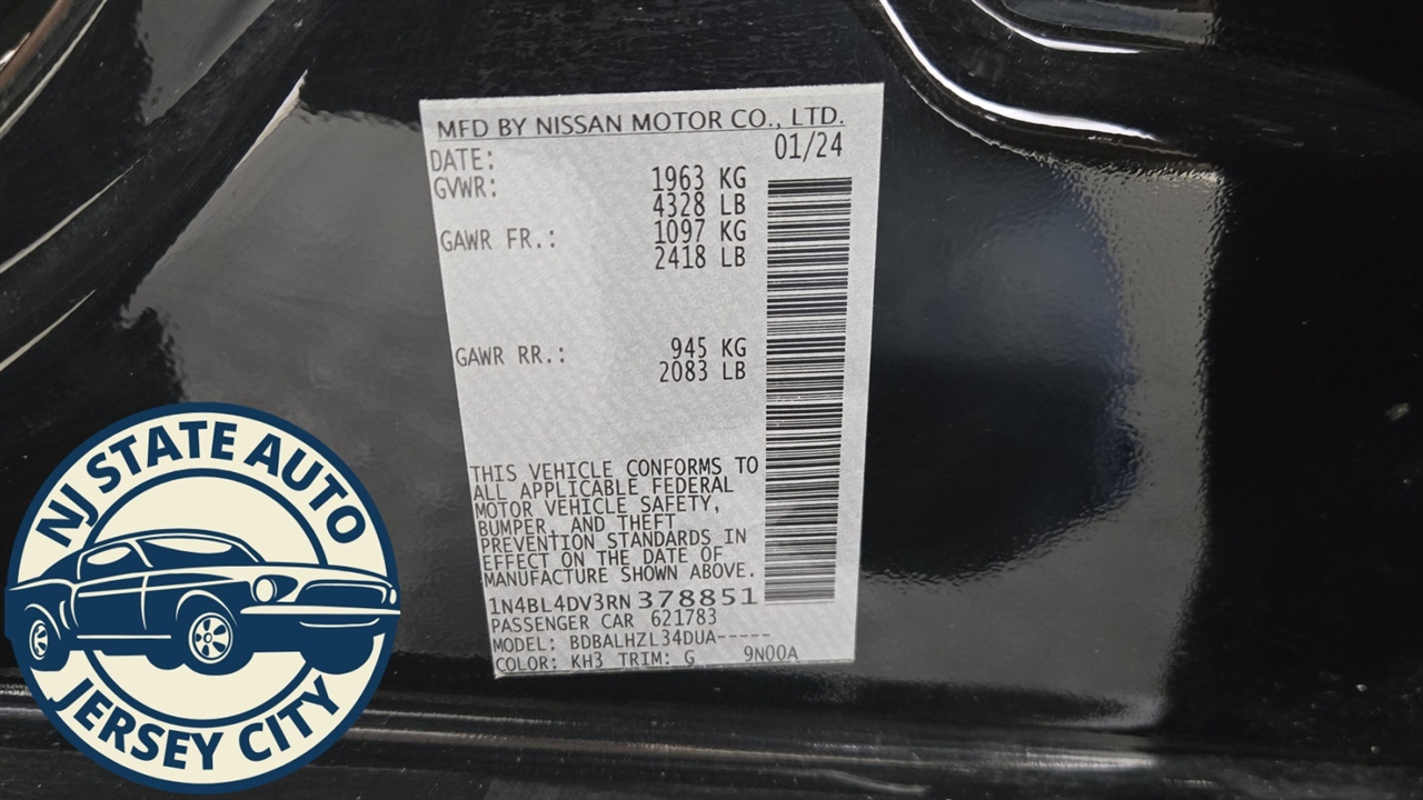 Nissan Altima 2.5 SV 2024 Nissan Altima 2.5 SV 2024