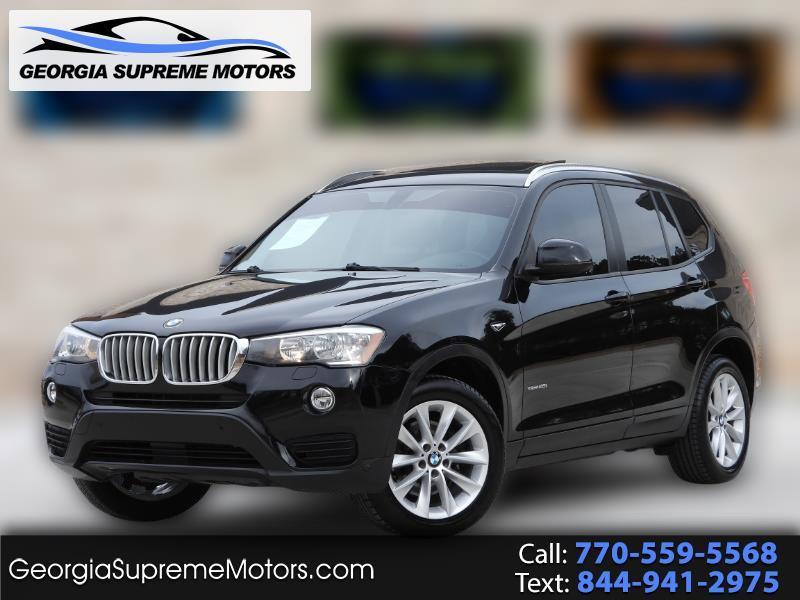 2017 BMW X3 sDrive28i