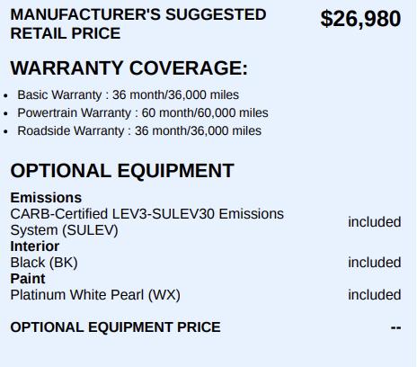 Honda Accord Sport CVT 2020