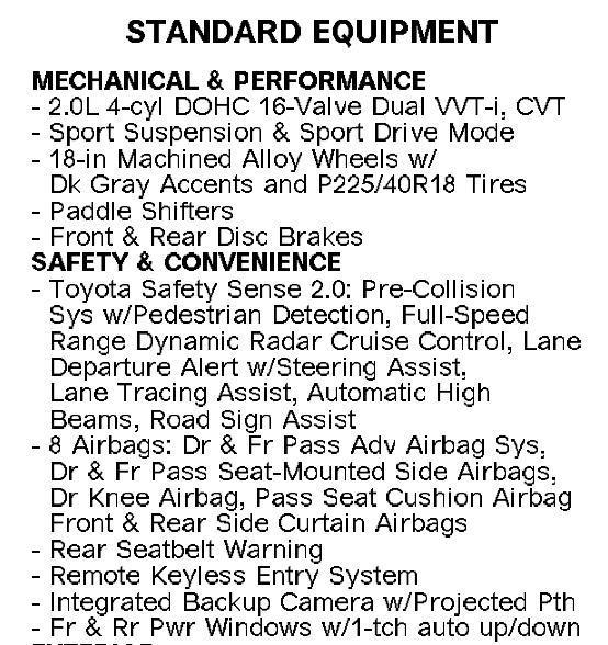 Toyota Corolla SE Nightshade 2020