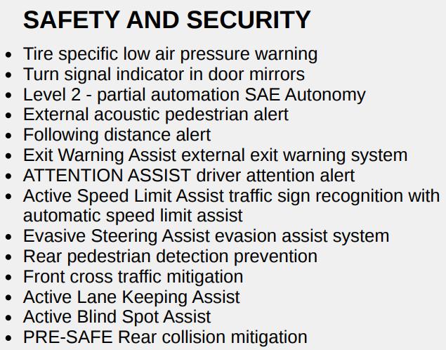 Mercedes-Benz EQS-Class 450+ Premium 2022