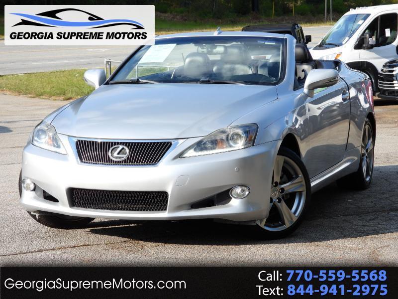 2012 Lexus IS C 250