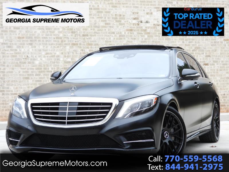 2016 Mercedes-Benz S-Class S550