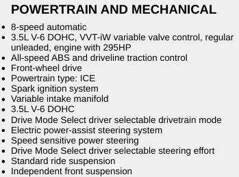 Lexus RX 350 FWD 2018