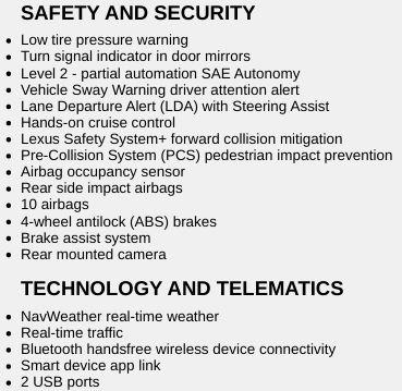 Lexus RX 350 FWD 2018