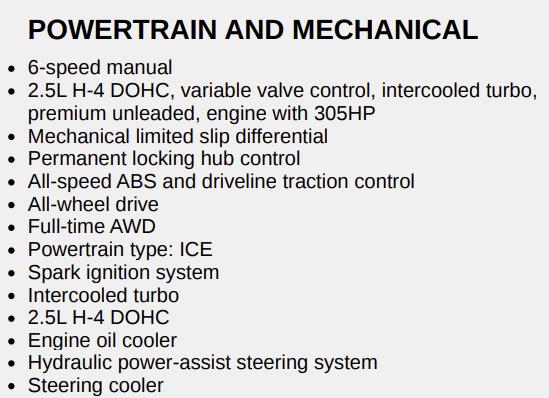 Subaru Impreza WRX STI 4-Door 2014