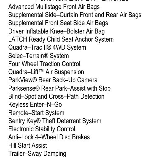 Jeep Grand Cherokee Overland 4WD 2020