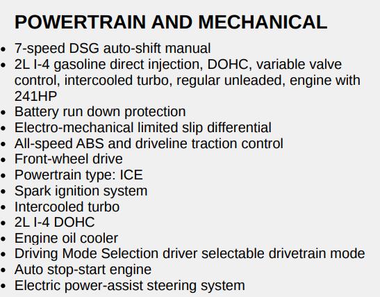 Volkswagen Golf GTI S 2024
