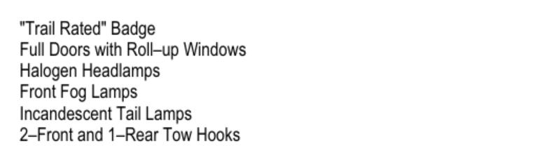 Jeep Wrangler Unlimited Sport S 2019