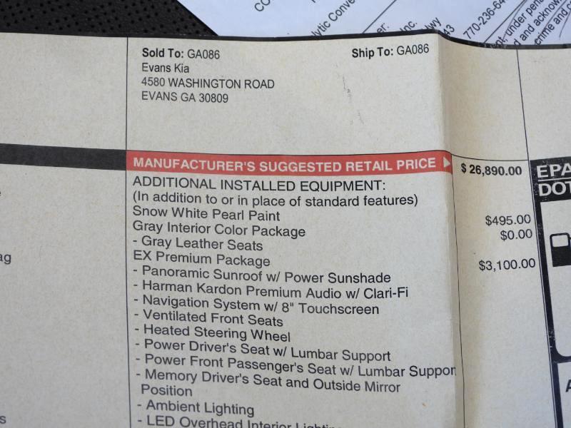 Kia Optima EX Premium DCT 2019