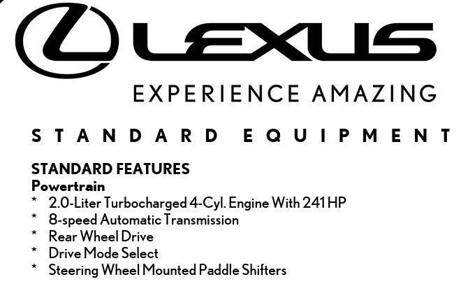 Lexus IS 300 RWD 2023