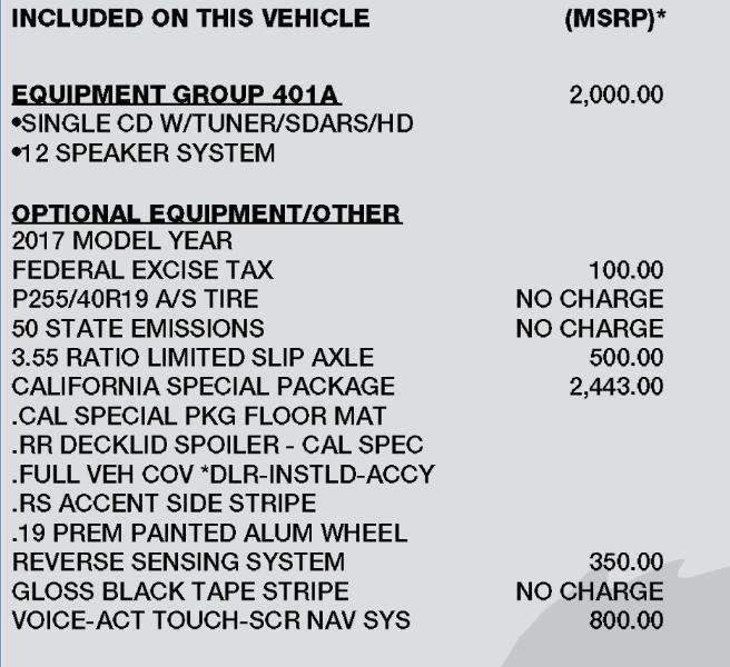 Ford Mustang GT Premium Coupe 2017
