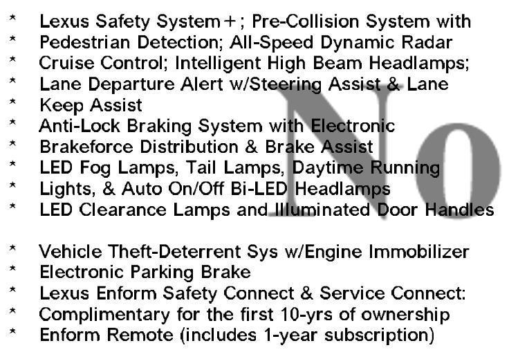 Lexus RX 350 FWD 2018