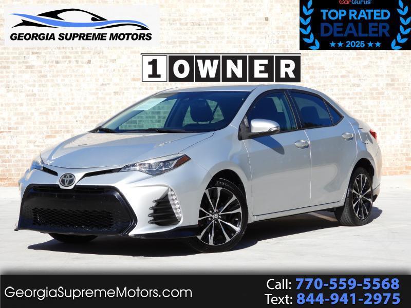 Toyota Corolla SE 4D Sedan 2017