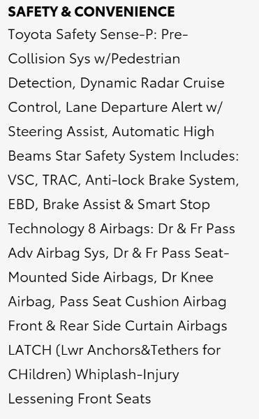 Toyota Corolla SE 4D Sedan 2017