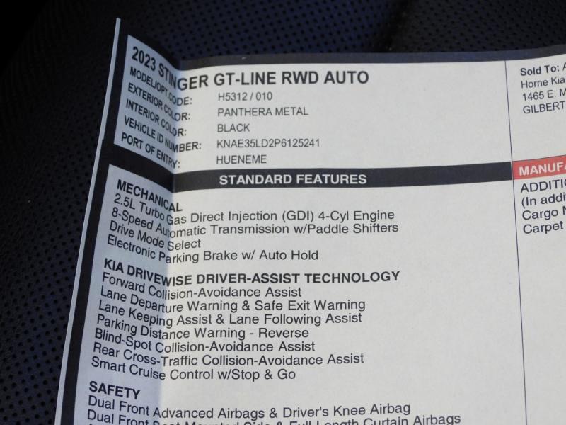 Kia Stinger GT-Line 2023