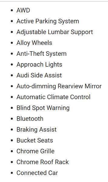 Audi allroad Premium Plus 4D Wagon Qtro 2.0 2014