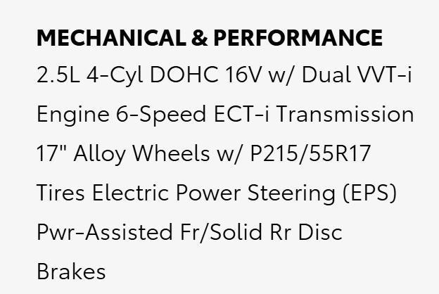 Toyota Camry XLE 2012