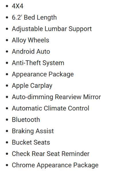 Chevrolet Colorado Z71 Crew Cab 4WD Long Box 2018