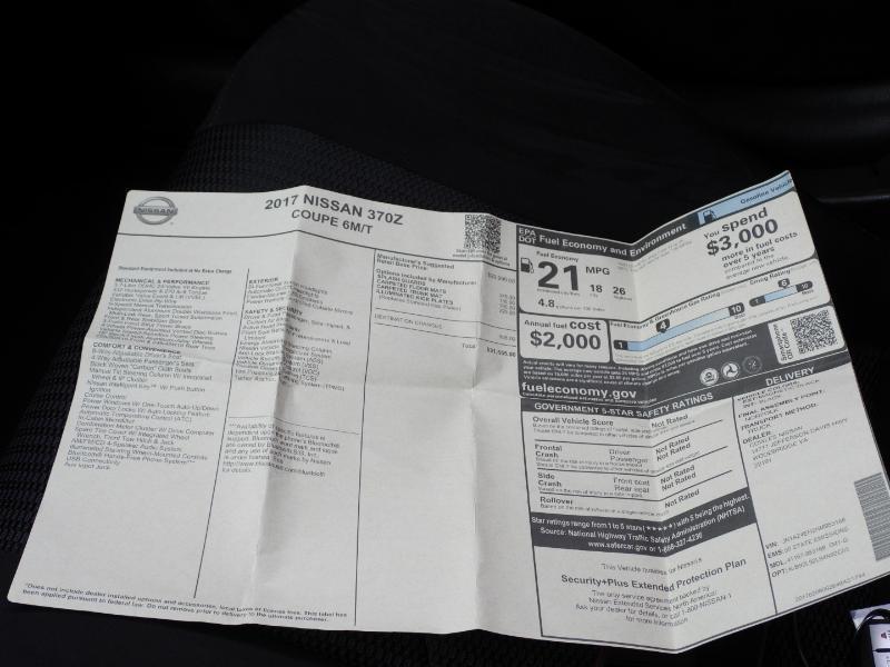 Nissan Z 370Z Coupe Touring 6MT 2017