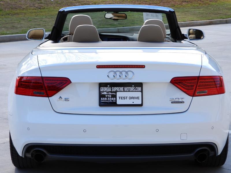 Audi A5 2.0T Premium Plus Cabriolet quattro 2016