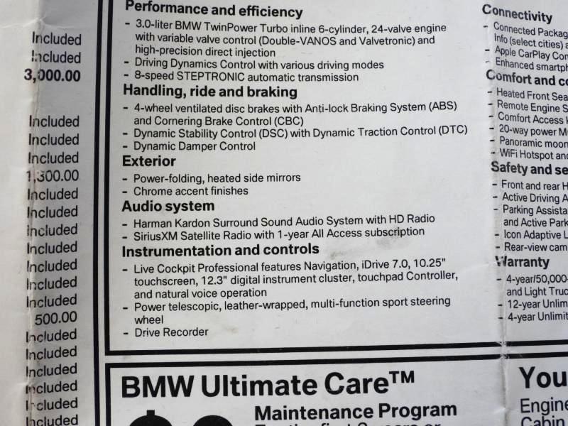 BMW 7-Series 740i 2021