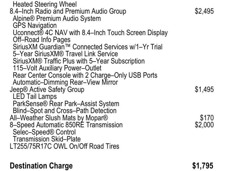 Jeep Gladiator Texas Trail 4x4 2023