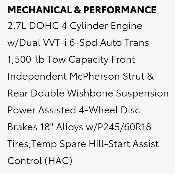 Toyota Highlander LE FWD I4 2017