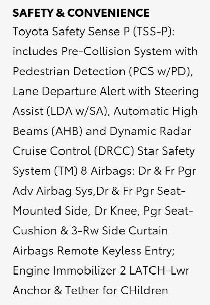 Toyota Highlander LE FWD I4 2017