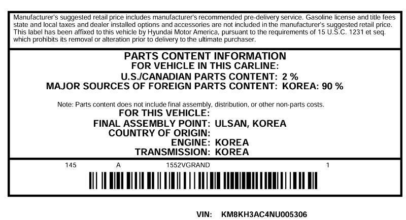Hyundai Kona N FWD 2022