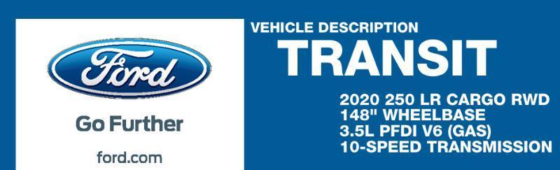 Ford Transit 250 Van Low Roof w/Sliding Pass. 130-in. WB 2020