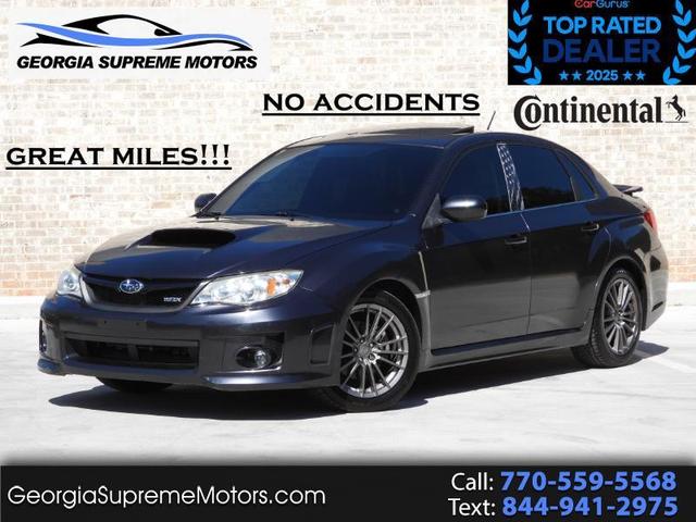 Gray 2013 Subaru Impreza WRX Sedan Sedan All-Wheel Drive Manual