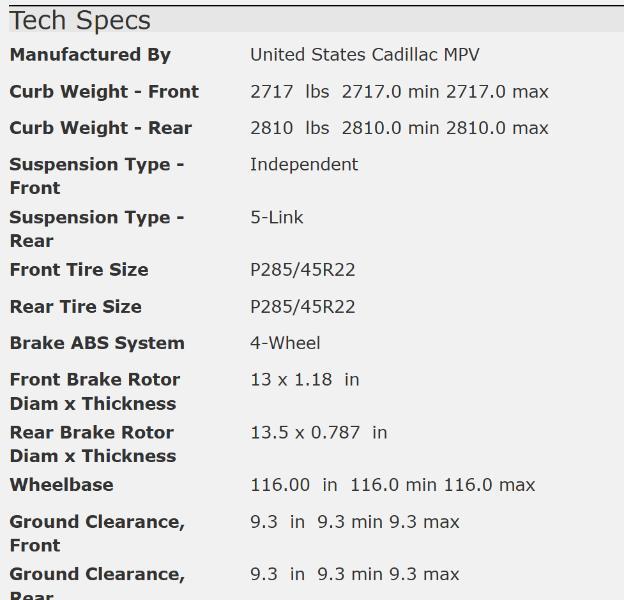 Cadillac Escalade 2WD Luxury 2013