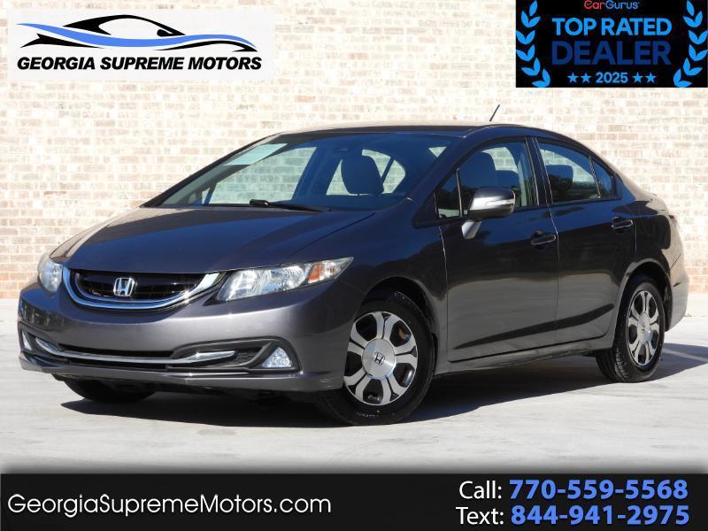 2013 Honda Civic Hybrid CVT AT-PZEV with Leather