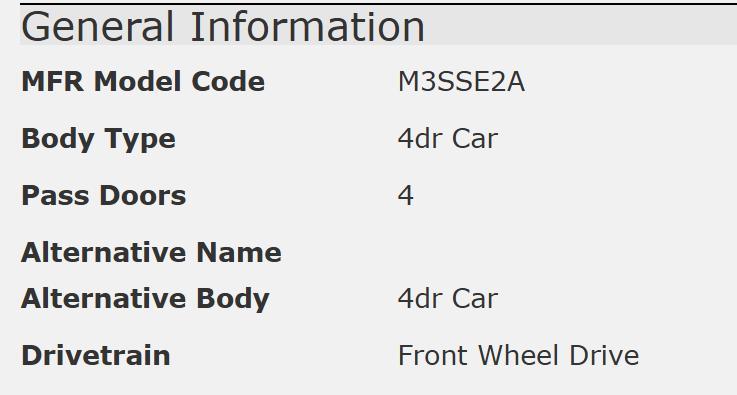 Mazda MAZDA3 Select 2021